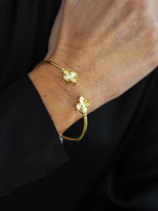 Pevný náramek ve 14k zlatě ✨✨✨