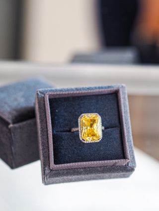 Stříbrný prsten se zirkony ✨🎄🎁